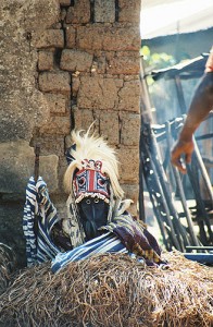 Masque sacré de Bossou. Crédit photo : DR